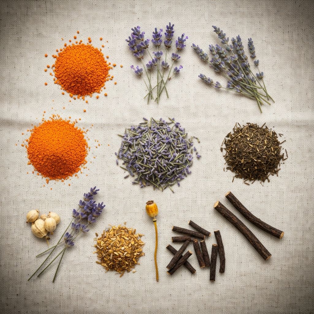 Samenquellen und Mineralisierte Pflanzen